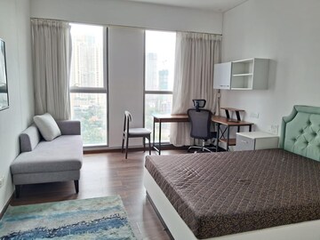 Bedroom in 4 BHK Apartment at Bombay Realty Island City Center, Dadar East – for Rent