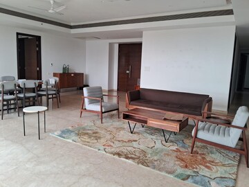 Living Room in 4 BHK Apartment at Bombay Realty Island City Center, Dadar East – for Rent