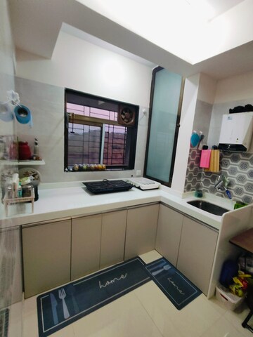Kitchen in 1 BHK Apartment at Sanghvi S3 Ecocity Orchid, Mahajanwadi – for Rent