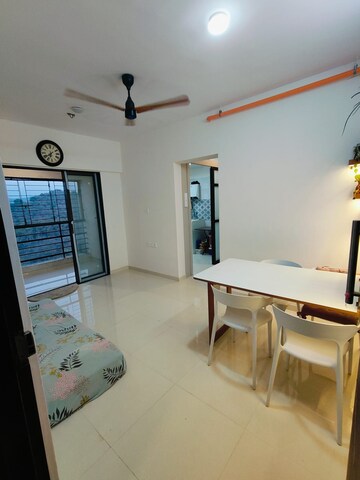 Living Room in 1 BHK Apartment at Sanghvi S3 Ecocity Orchid, Mahajanwadi – for Rent