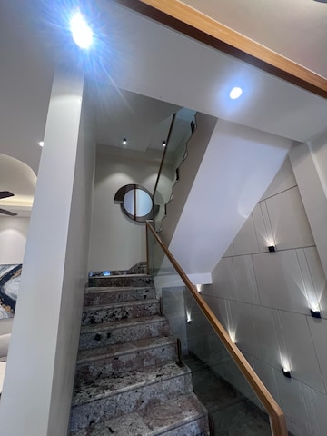 Staircase in 3 BHK Builder Floor at Sector 63a – for Sale