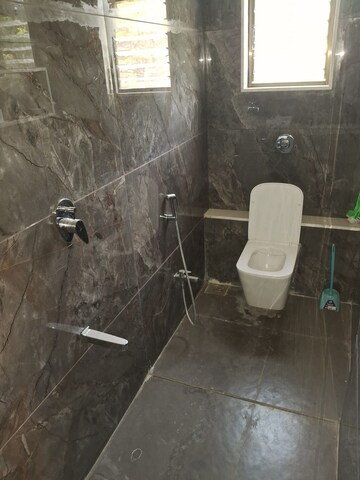Bathroom in 4 BHK Apartment at Chinchwad – for Rent