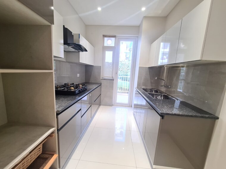 Kitchen, pir machalla 3 Bedroom 1721 Sq.Ft. Apartment In Pir Machalla Zirakpur 8607380