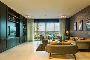 Living Room in 3.5 BHK Apartment at Phoenix Kessaku, Rajaji Nagar – for Rent