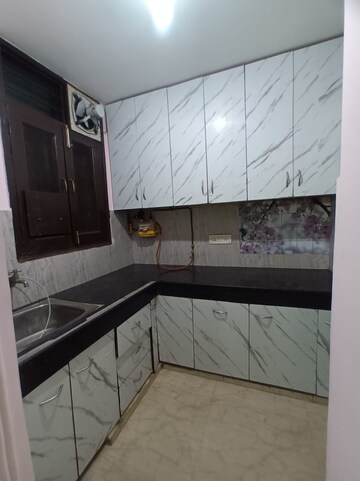 Kitchen in 3 BHK Builder Floor at Saket – for Rent