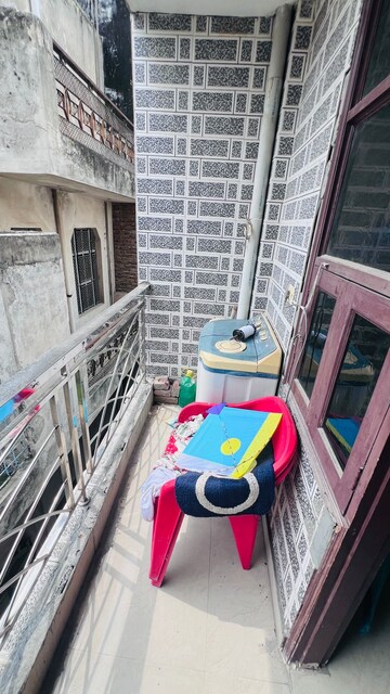 Balcony in 2 BHK Builder Floor at Uttam Nagar – for Rent