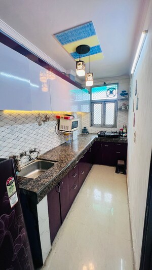 Kitchen in 2 BHK Builder Floor at Vishwas Park – for Sale