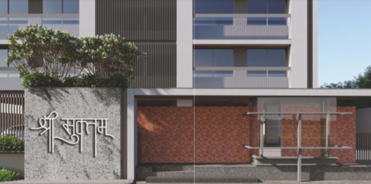 Exterior View, adajan 3 Bedroom 2195 Sq.Ft. Apartment In Adajan Surat 8607996