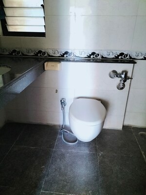 Bathroom in 2 BHK Apartment at Raheja Heights Phase 2, Goregaon East – for Sale