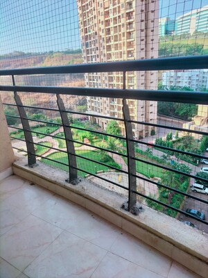 Balcony in 2 BHK Apartment at Raheja Heights Phase 2, Goregaon East – for Sale