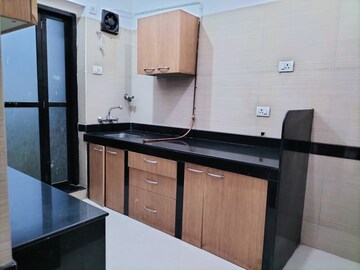 Kitchen in 3 BHK Apartment at Raheja Heights Phase 2, Goregaon East – for Rent