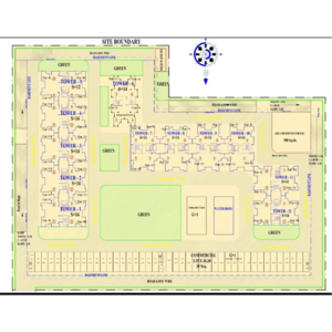 Master Plan in 4 BHK Apartment at Adore Legend, Sector 84 – for Sale