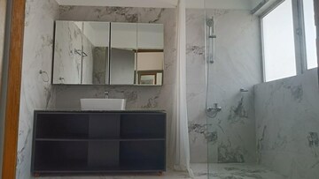 Bathroom in 3 BHK Apartment at Lokhandwala Minerva Mahalaxmi, Mahalaxmi – for Rent