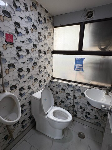 Bathroom in  Office Space at Netaji Subhash Place – for Rent