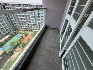 Balcony in 3 BHK Apartment at Kohinoor Viva City, Dhanori – for Rent