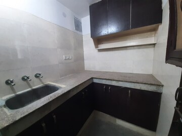 Kitchen in 1 RK Builder Floor at Palm Residency Chhatarpur, Chattarpur – for Rent