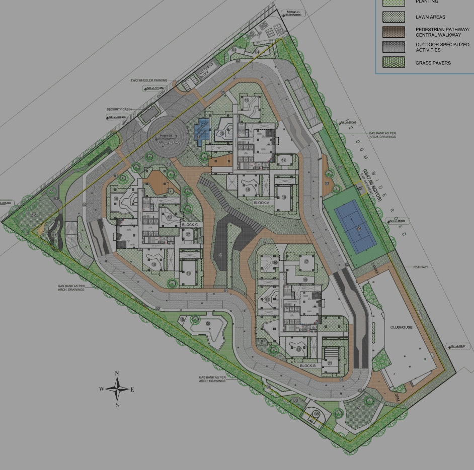 3 BHK + Extra Room Apartment For Sale in Ramky One Odyssey