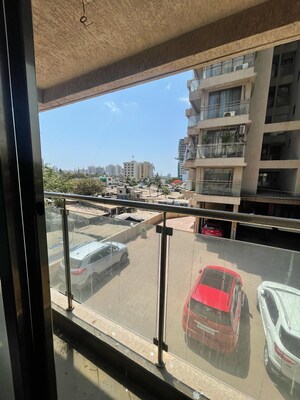 Balcony in 2.5 BHK Apartment at Neminath Luxeria, Andheri West – for Sale