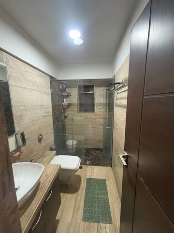 Bathroom in 2 BHK Apartment at Pearl Heights, Andheri West – for Rent