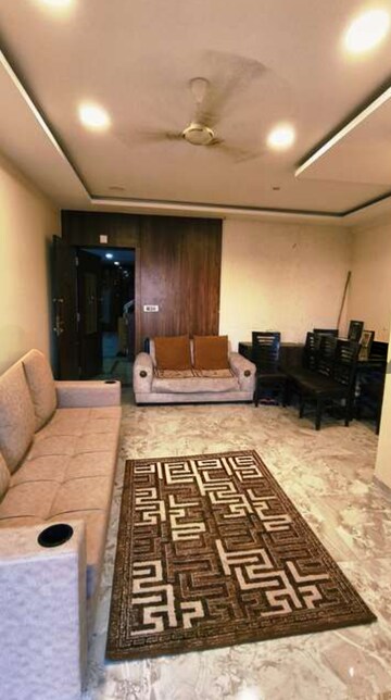 Living Room in 2 BHK Apartment at Gala Pride Palms, Thane West – for Rent