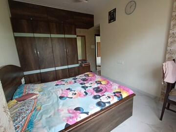 Bedroom in 1 RK Apartment at New Shreenath Park, Majiwada – for Rent