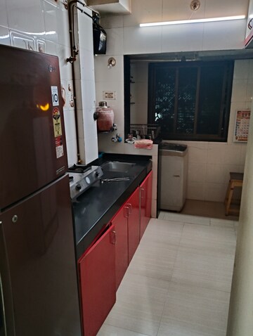 Kitchen in 1 BHK Apartment at Balaji Darshan Borivali East, Borivali East – for Rent