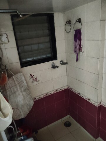 Bathroom in 1 BHK Apartment at Balaji Darshan Borivali East, Borivali East – for Rent