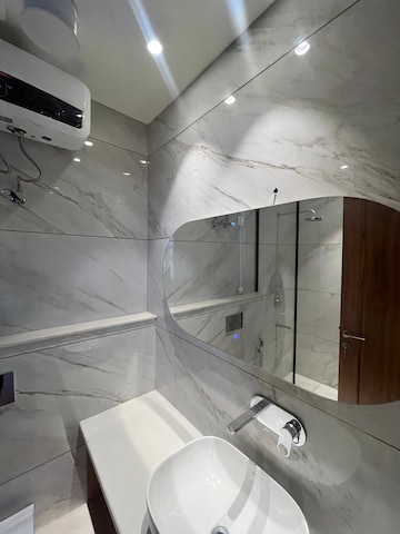 Bathroom in 3 BHK Apartment at Sobha Aranya, Sector 80 – for Rent