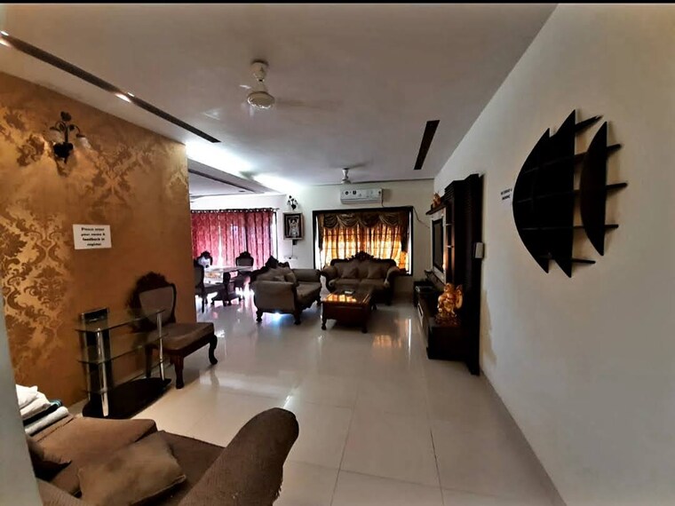 Living Room, mirchandani-palms 3 Bedroom 1650 Sq.Ft. Apartment In Rahatani Pune 8608328