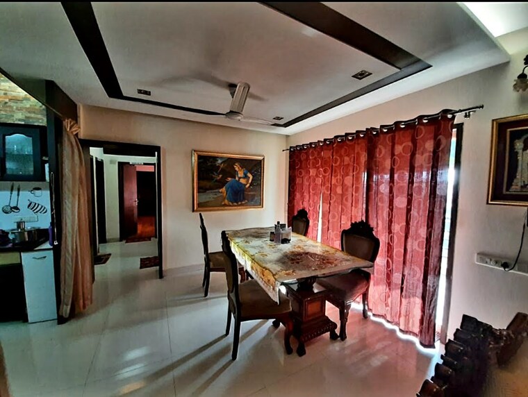 Living Room, mirchandani-palms 3 Bedroom 1650 Sq.Ft. Apartment In Rahatani Pune 8608328