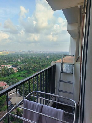 Balcony in 2 BHK Apartment at Shapoorji Pallonji Joyville, Virar West – for Sale