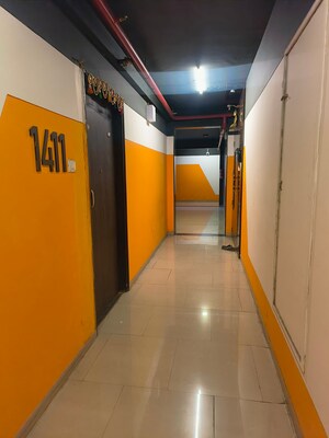 Building Lobby in 2 BHK Apartment at Shapoorji Pallonji Joyville, Virar West – for Sale