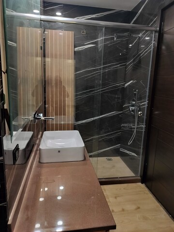 Bathroom in 3 BHK Builder Floor at Shivalik Colony – for Rent