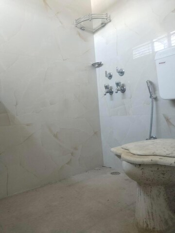 Bathroom in 3 BHK Builder Floor at Shivalik Colony – for Rent