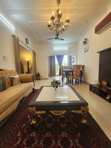Living Room in 3 BHK Builder Floor at Shivalik Colony – for Rent