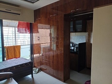 Kitchen in 1 BHK Apartment at Raunak Bliss Phase A3, Ghodbunder Road – for Rent