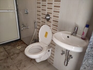 Bathroom in 1 BHK Apartment at Puranik Aarambh, Ghodbunder Road – for Rent