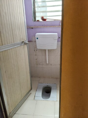 Bathroom in 1 RK Apartment at Shiv Ganga CHS, Santacruz East – for Rent