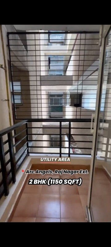 Staircase in 2 BHK Apartment at Divyansh ARC Angels, Raj Nagar Extension – for Sale