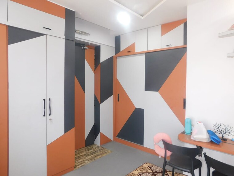 Master Bedroom, empire-square 2.5 Bedroom 1400 Sq.Ft. Apartment In Chinchwad Pune 8608528