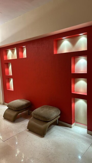 Living Room in 1 BHK Apartment at The Makwana Om Palace, Malad West – for Rent