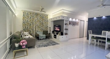 Living Room in 2.5 BHK Apartment at Purva Palm Beach, Hennur Road – for Rent