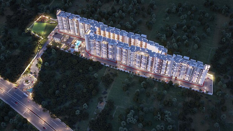 Exterior View, sowparnika-euphoria 2 Bedroom 1092 Sq.Ft. Apartment In Whitefield Bangalore 8608672