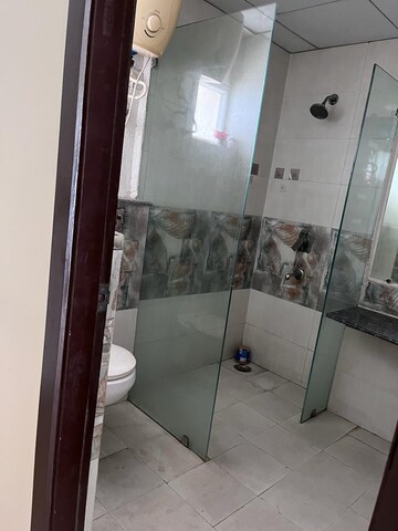Bathroom in 3 BHK Apartment at Gaur Sportswood, Sector 79 – for Rent