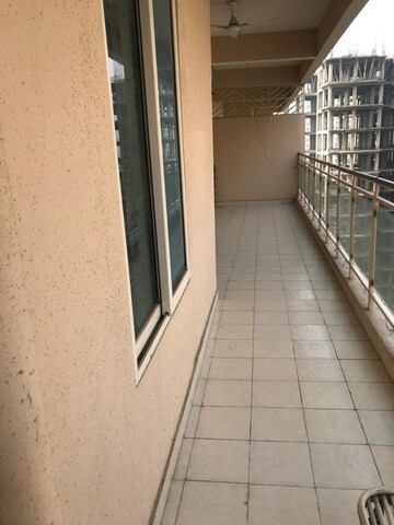 Balcony in 3 BHK Apartment at Gaur Sportswood, Sector 79 – for Rent
