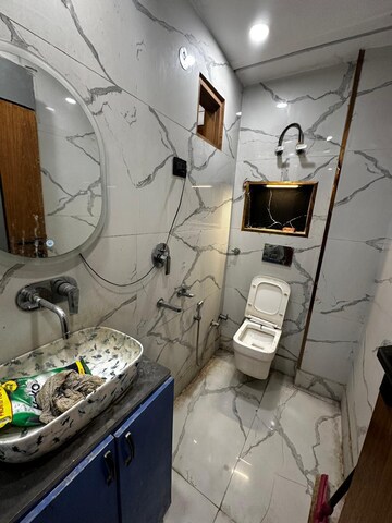 Bathroom in 2 BHK Builder Floor at Nawada – for Rent