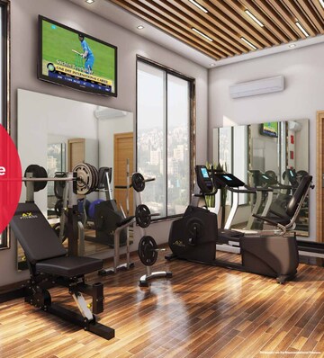 Gym in 2 BHK Apartment at Gurukrupa Marina Enclave, Malad West – for Sale