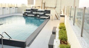 Balcony in 2 BHK Apartment at Gurukrupa Marina Enclave, Malad West – for Sale