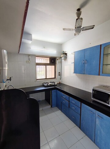 Kitchen in 3 BHK Apartment at Shubhada Tower, Worli – for Rent
