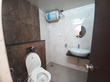 Bathroom in 3 BHK Apartment at SMR Vinay Iconia Hyderabad, Kondapur – for Rent